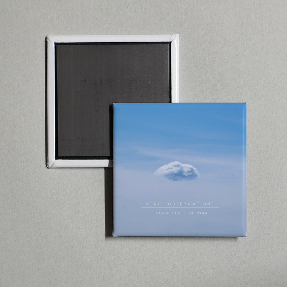 Sonic Observations - Pillow State of Mind Album Cover Fridge Magnet