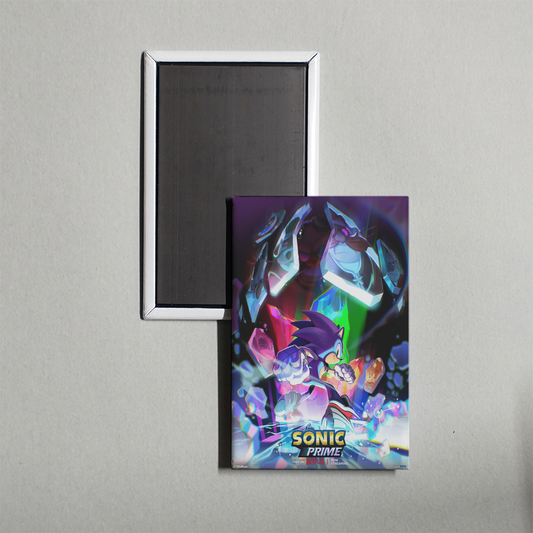 Sonic Prime TV Show Fridge Magnet