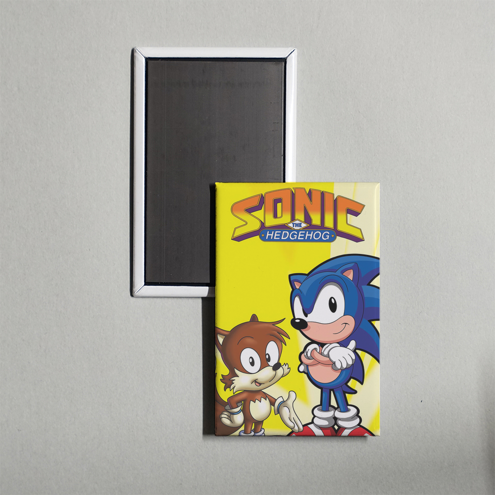 Sonic The Hedgehog A Mini Movie Fridge Magnet