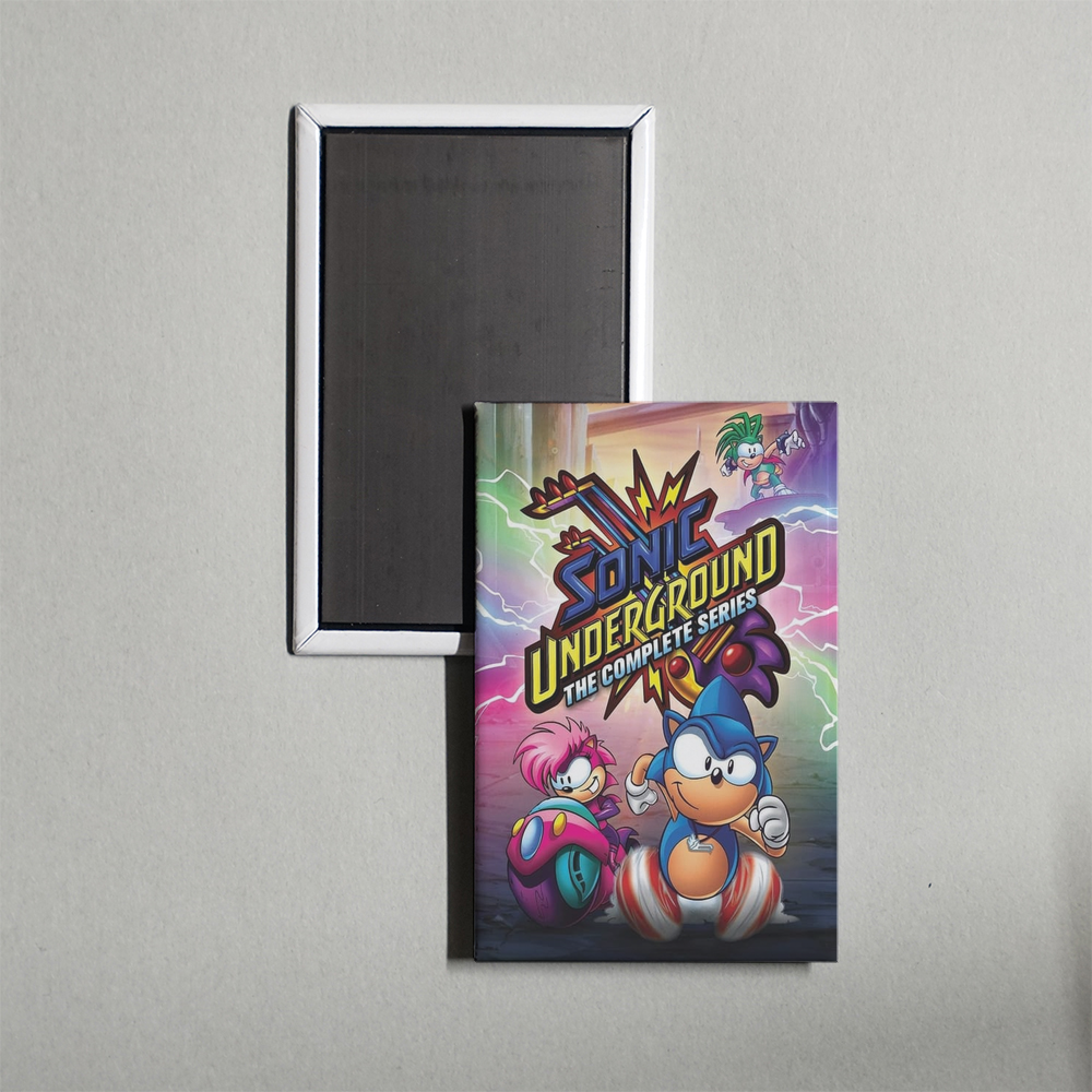 Sonic Underground TV Show Fridge Magnet