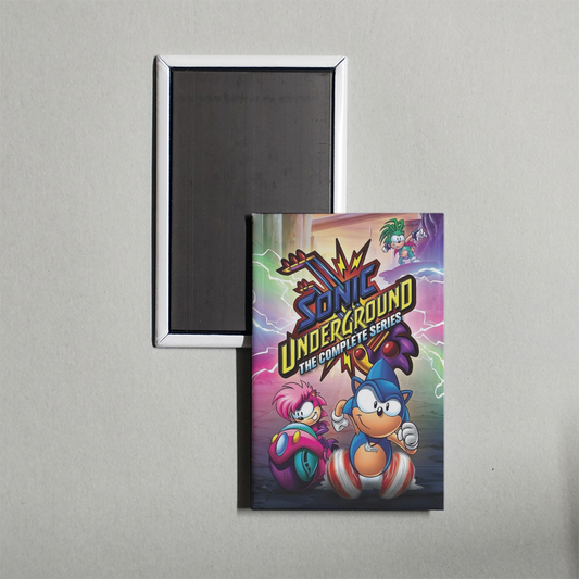 Sonic Underground TV Show Fridge Magnet
