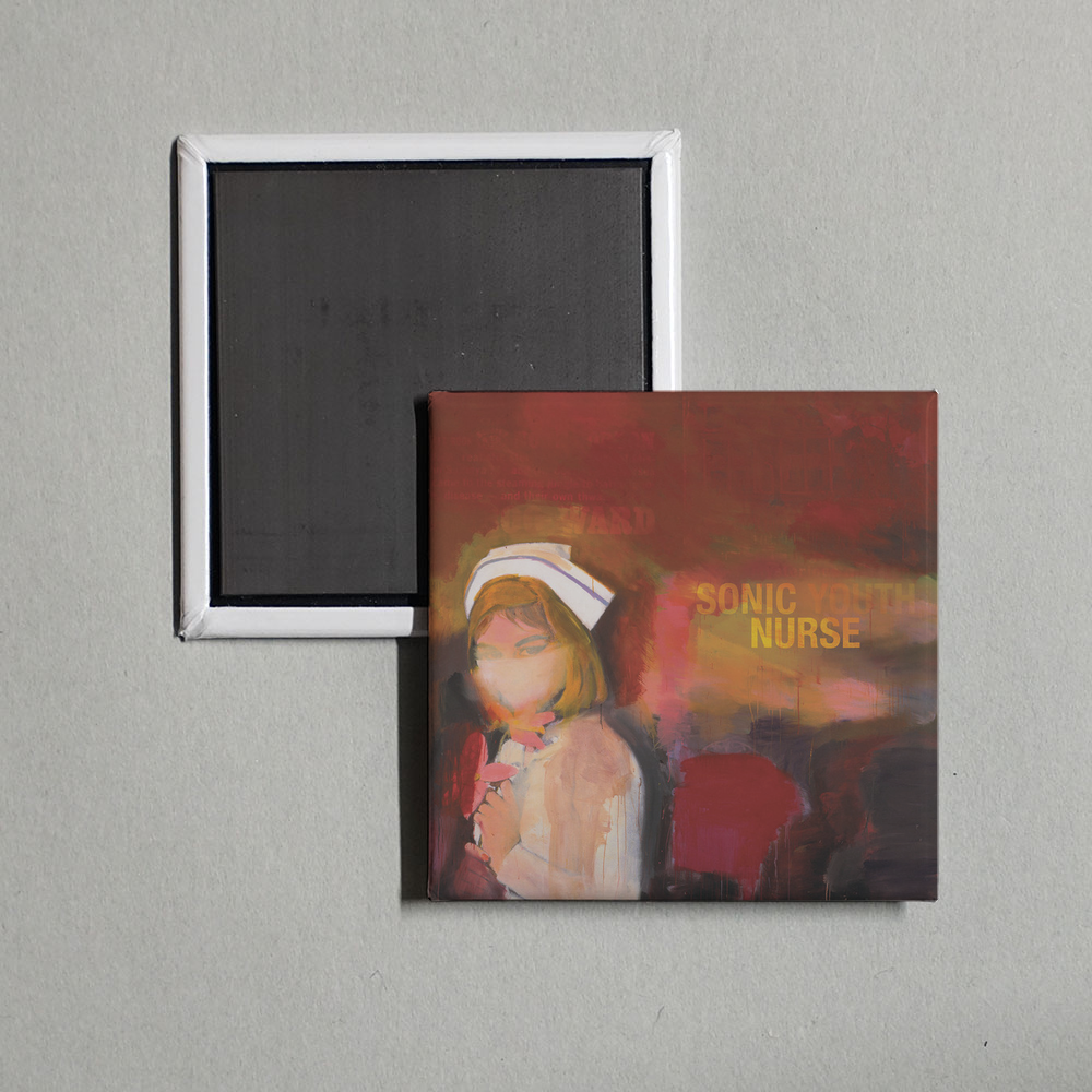 Sonic Youth - Sonic Nurse Album Cover Fridge Magnet