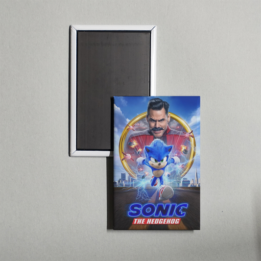 Sonic the Hedgehog Mini Movie Fridge Magnet