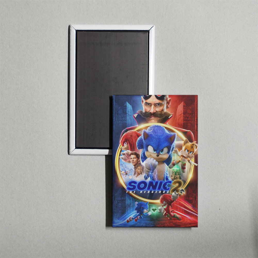 Sonic the Hedgehog 2 Mini Movie Fridge Magnet