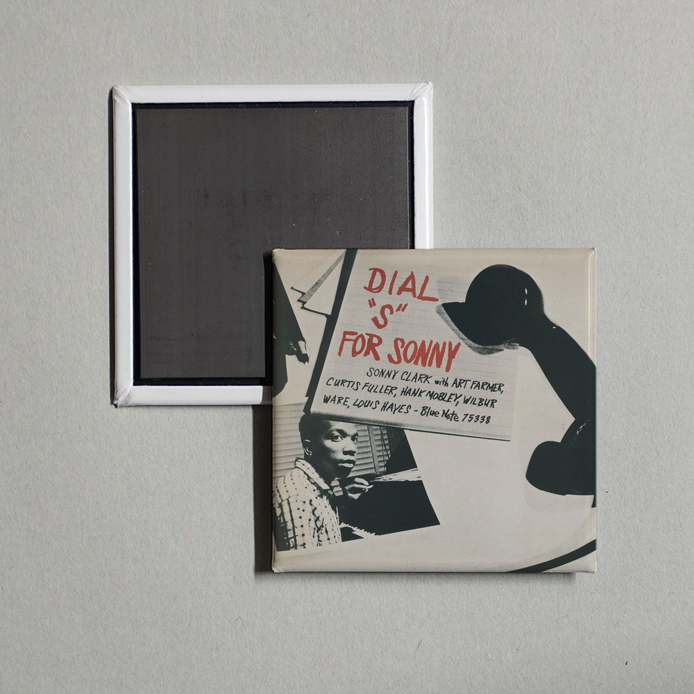 Sonny Clark - Dial S For Sonny Album Cover Fridge Magnet