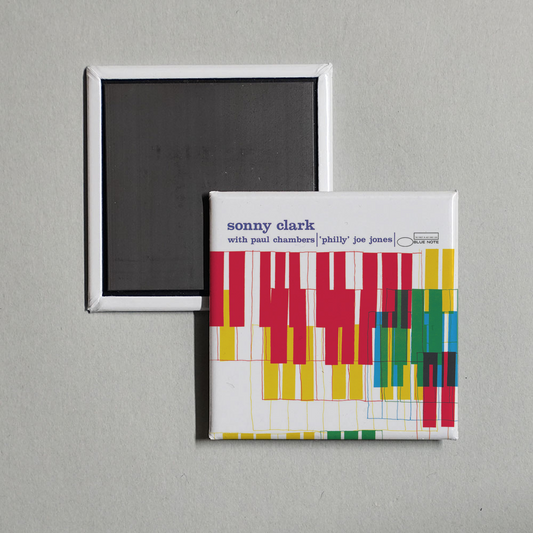 Sonny Clark Trio - Sonny Clark Trio (Remastered 2001Rudy Van Gelder Edition) Album Cover Fridge Magnet