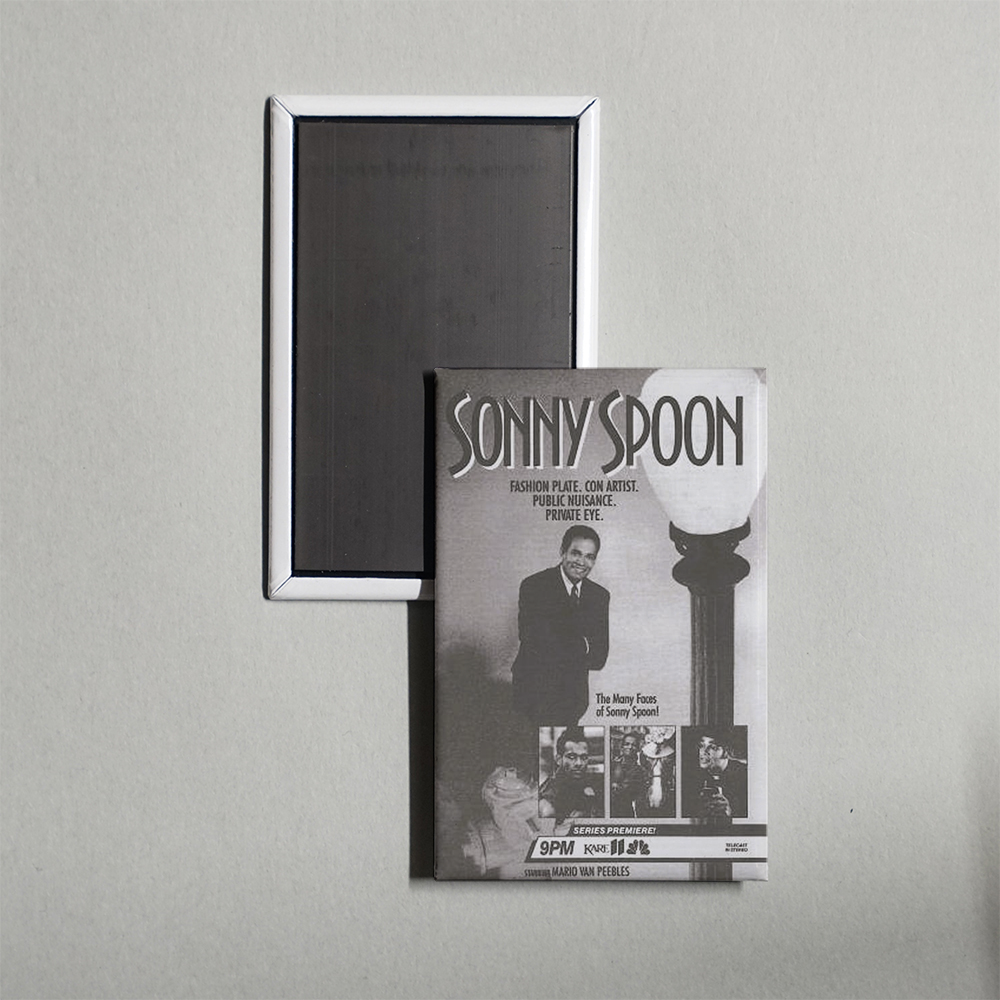 Sonny Spoon TV Show Fridge Magnet