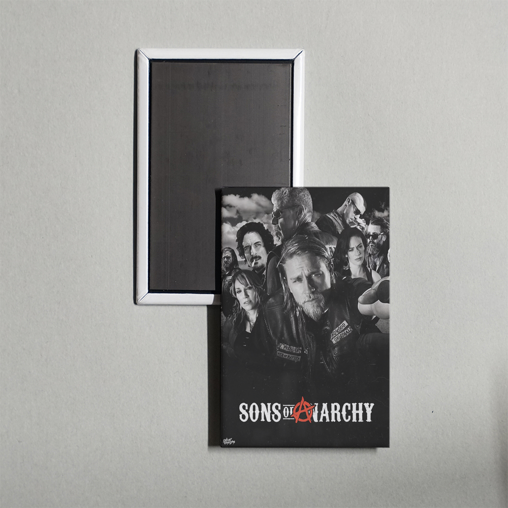Sons of Anarchy C Mini Movie Fridge Magnet