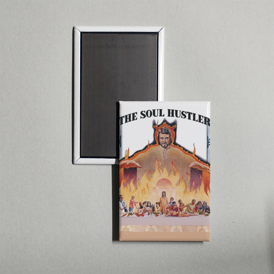 Soul Hustler Mini Movie Fridge Magnet