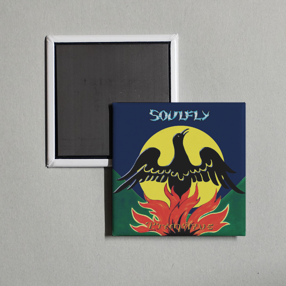 Soulfly - Primitive (Special Edition) Album Cover Fridge Magnet