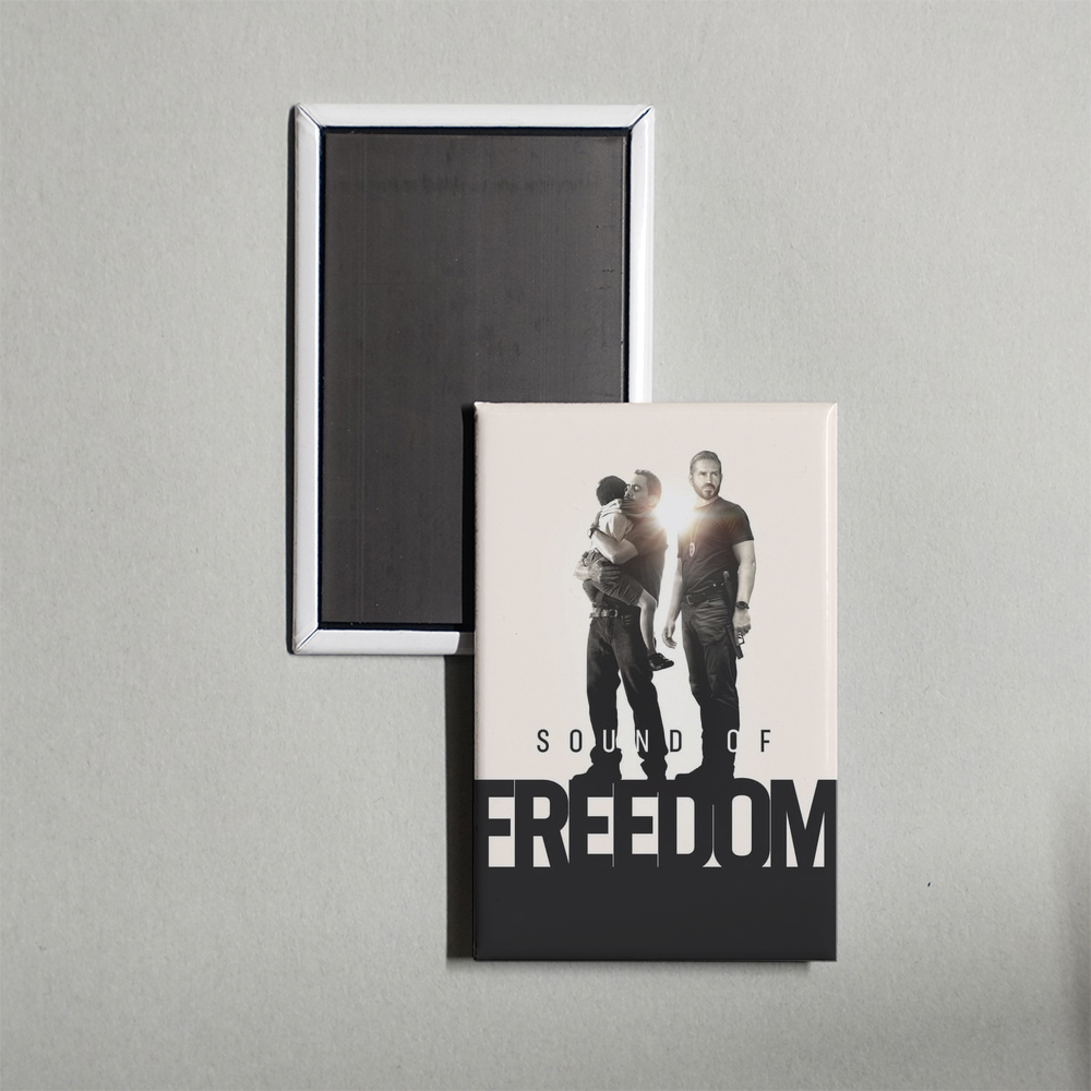 Sound of Freedom Mini Movie Fridge Magnet