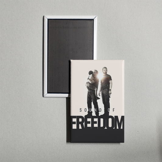 Sound of Freedom Mini Movie Fridge Magnet