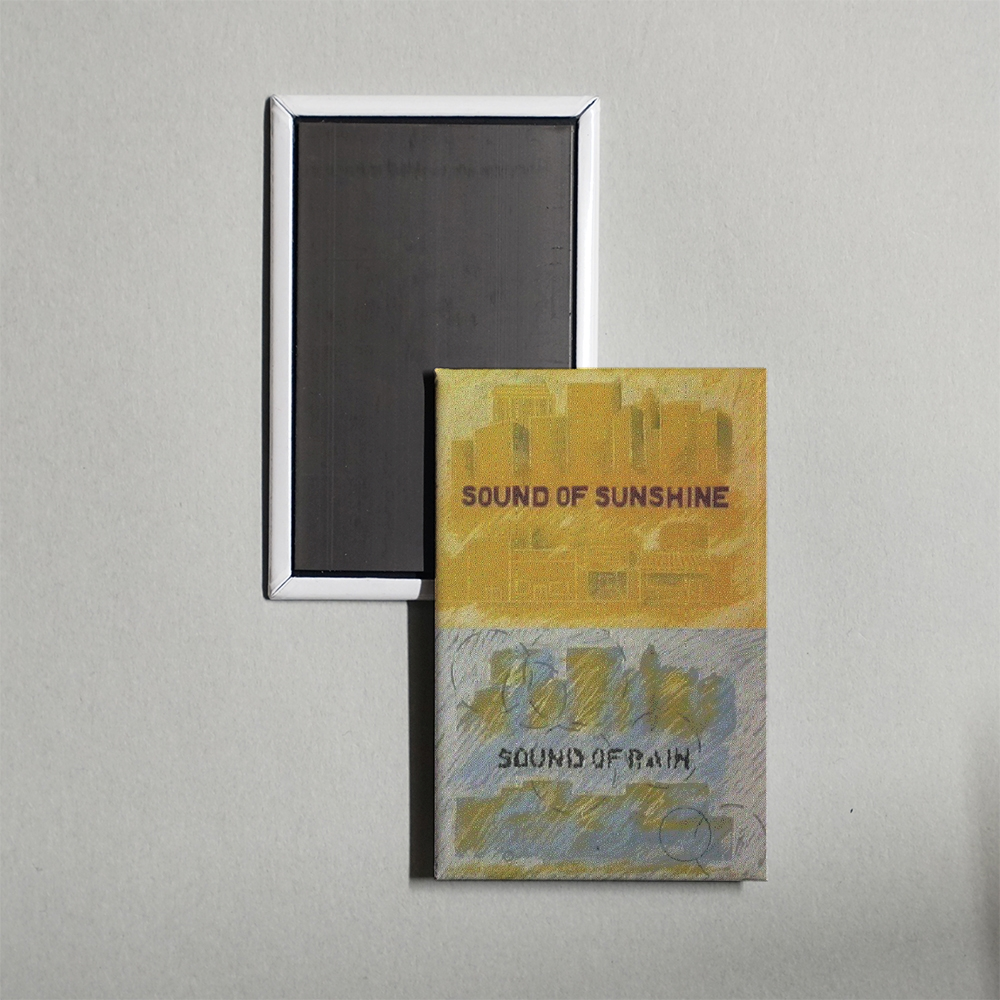 Sound of Sunshine - Sound of Rain Mini Movie Fridge Magnet
