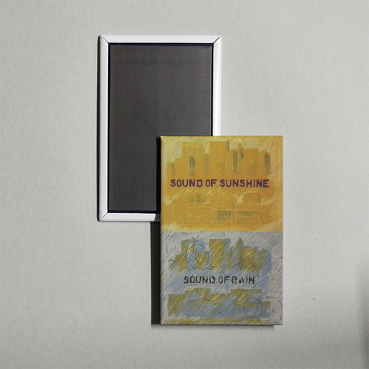 Sound of Sunshine - Sound of Rain Mini Movie Fridge Magnet