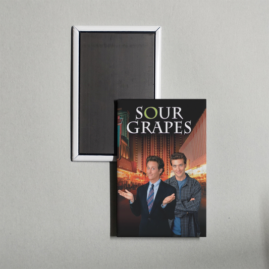 Sour Grapes Mini Movie Fridge Magnet