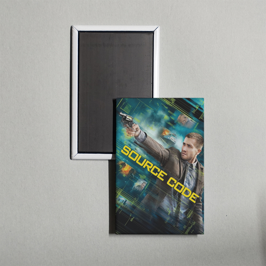 Source Code Mini Movie Fridge Magnet