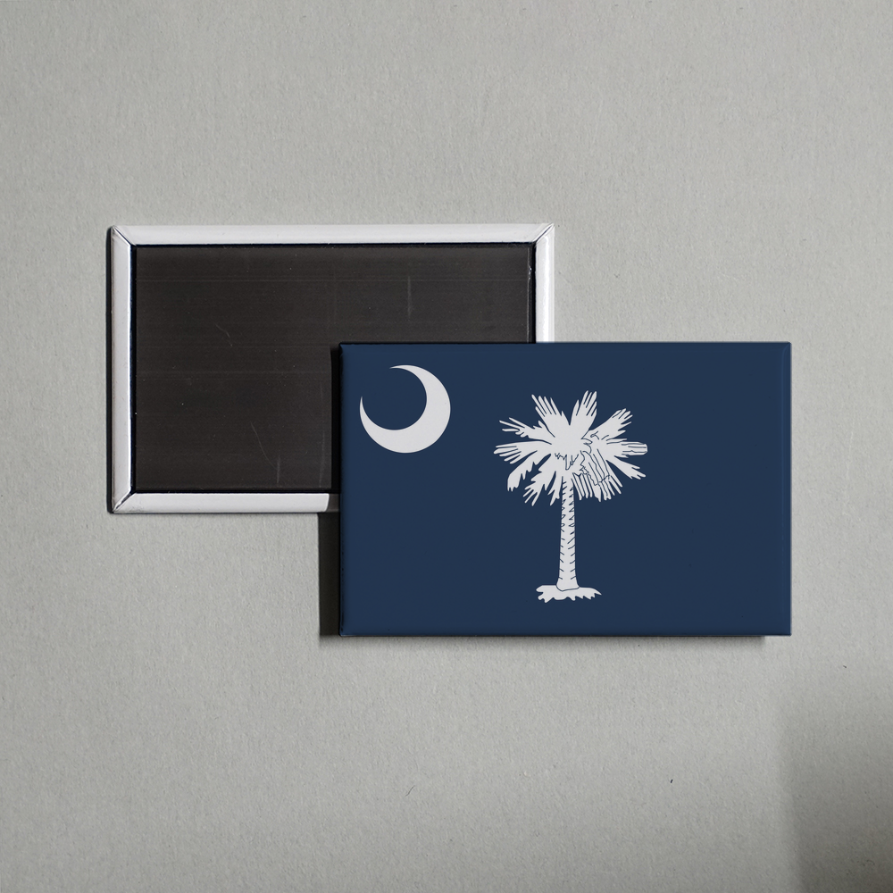 South Carolina State Flag Fridge Magnet Fridge Magnet