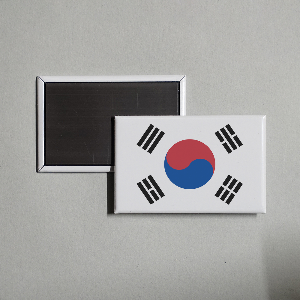 South Korea Flag Fridge Magnet