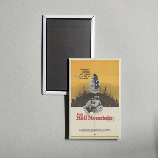 South of Hell Mountain Mini Movie Fridge Magnet