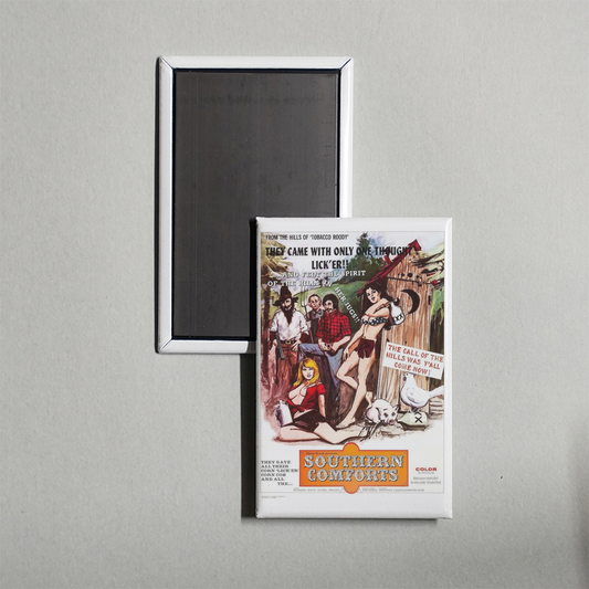 Southern Comforts Mini Movie Fridge Magnet