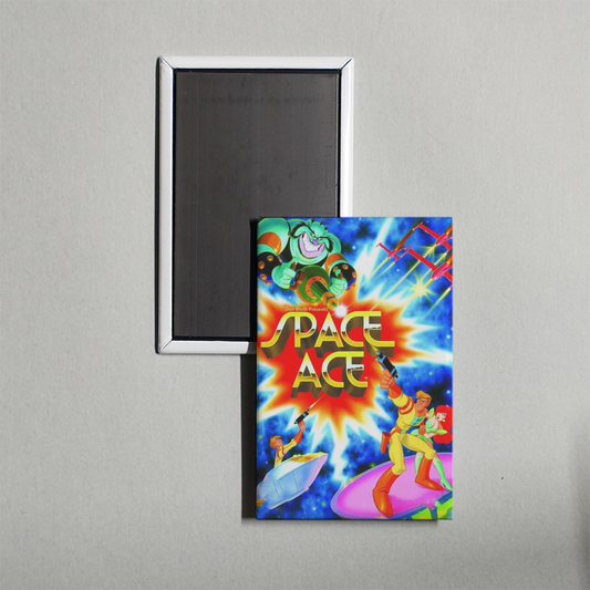 Space Ace TV Show Fridge Magnet