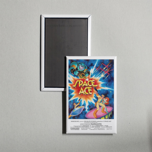 Space Ace Mini Movie Fridge Magnet