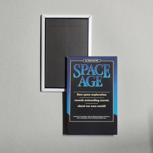 Space Age TV Show Fridge Magnet