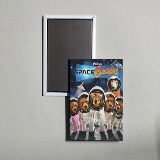 Space Buddies Mini Movie Fridge Magnet