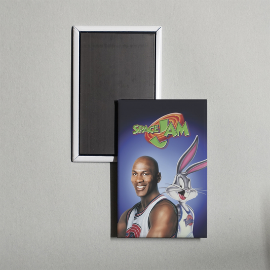 Space Jam Mini Movie Fridge Magnet