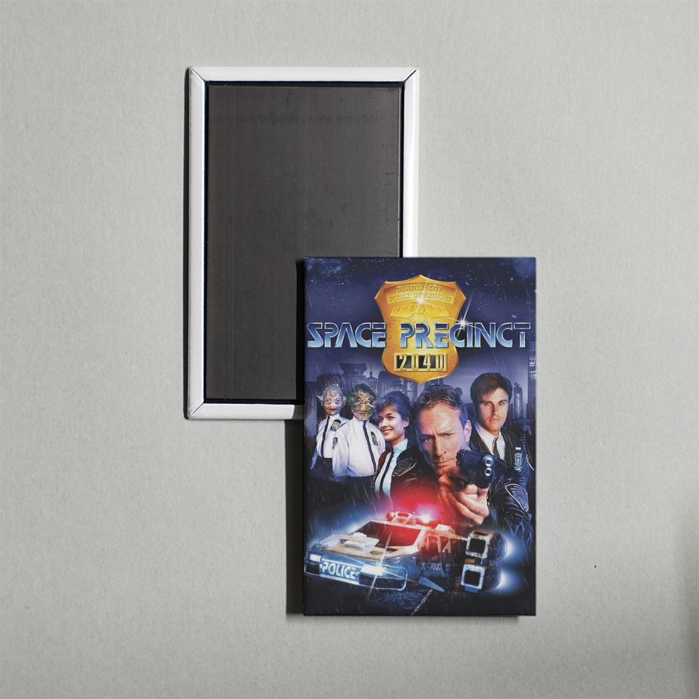 Space Precinct TV Show Fridge Magnet