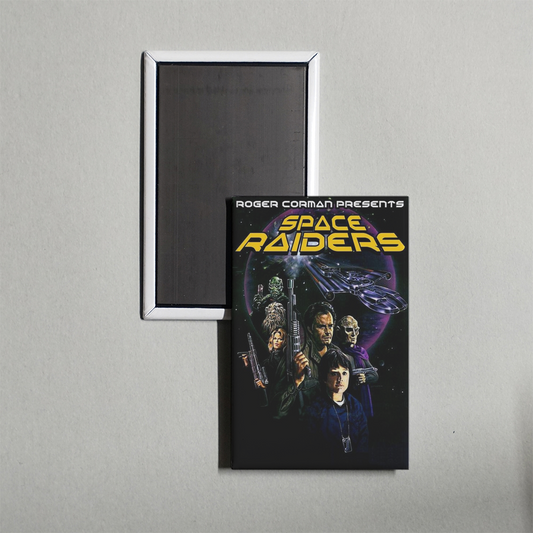 Space Raiders Mini Movie Fridge Magnet