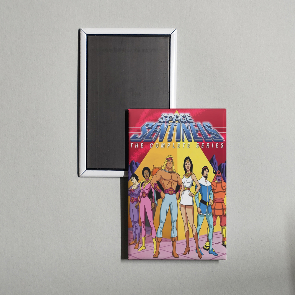 Space Sentinels TV Show Fridge Magnet