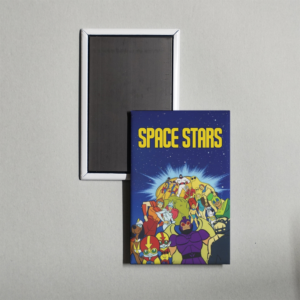 Space Stars TV Show Fridge Magnet