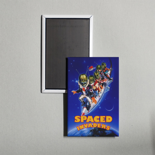 Spaced Invaders Mini Movie Fridge Magnet