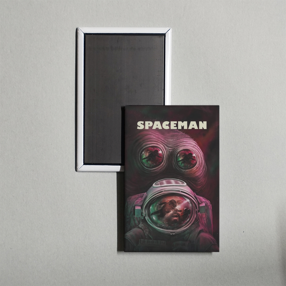Spaceman Mini Movie Fridge Magnet