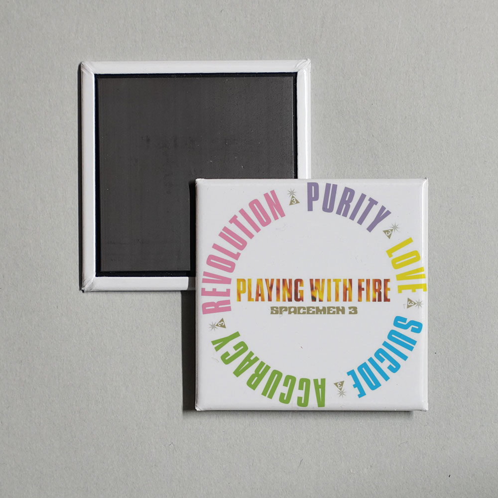 Spacemen 3 - Playing With Fire Album Cover Fridge Magnet