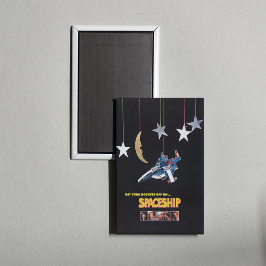 Spaceship Mini Movie Fridge Magnet