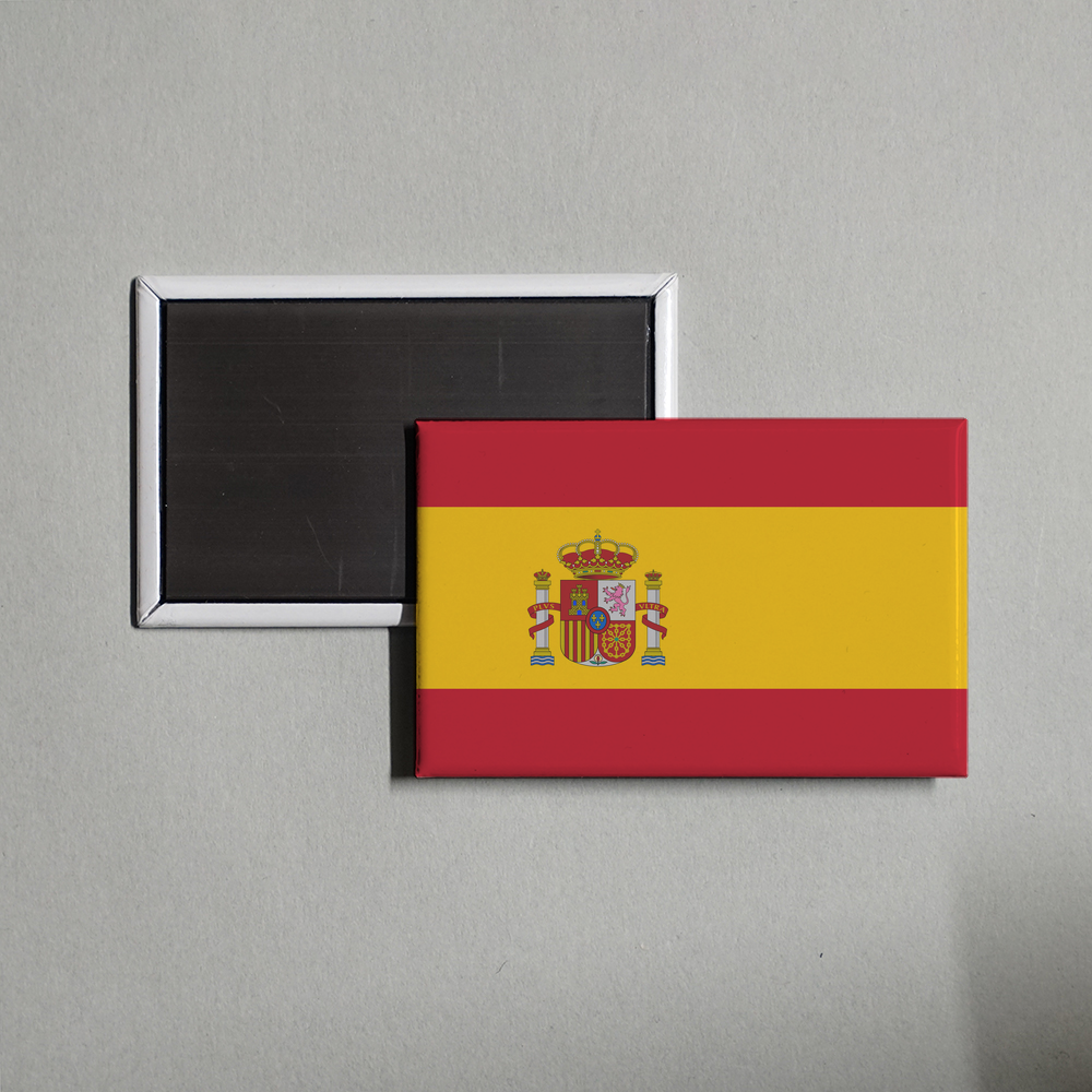 Spain Flag Fridge Magnet