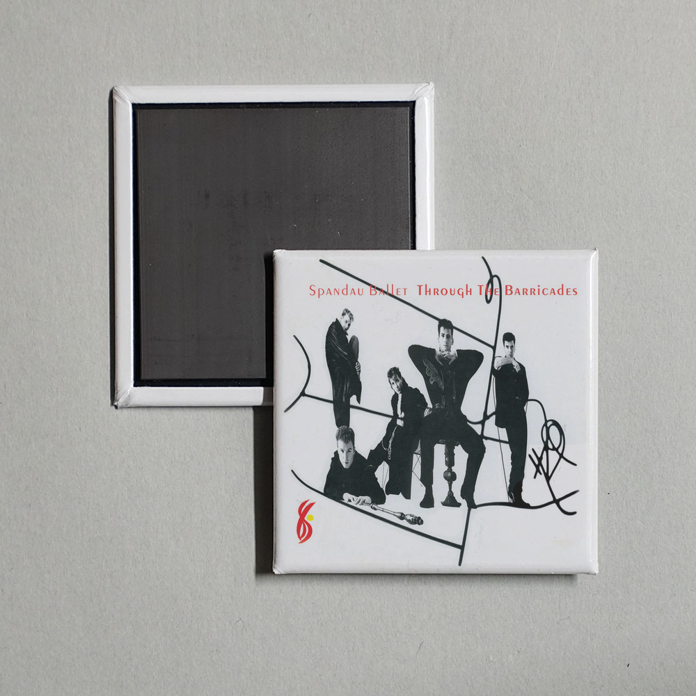 Spandau Ballet - Through the Barricades (Remastered) Album Cover Fridge Magnet