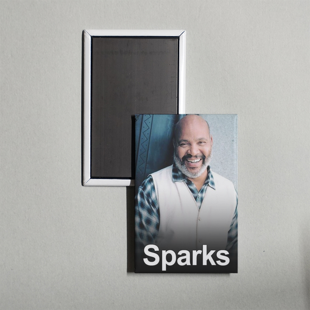Sparks TV Show Fridge Magnet