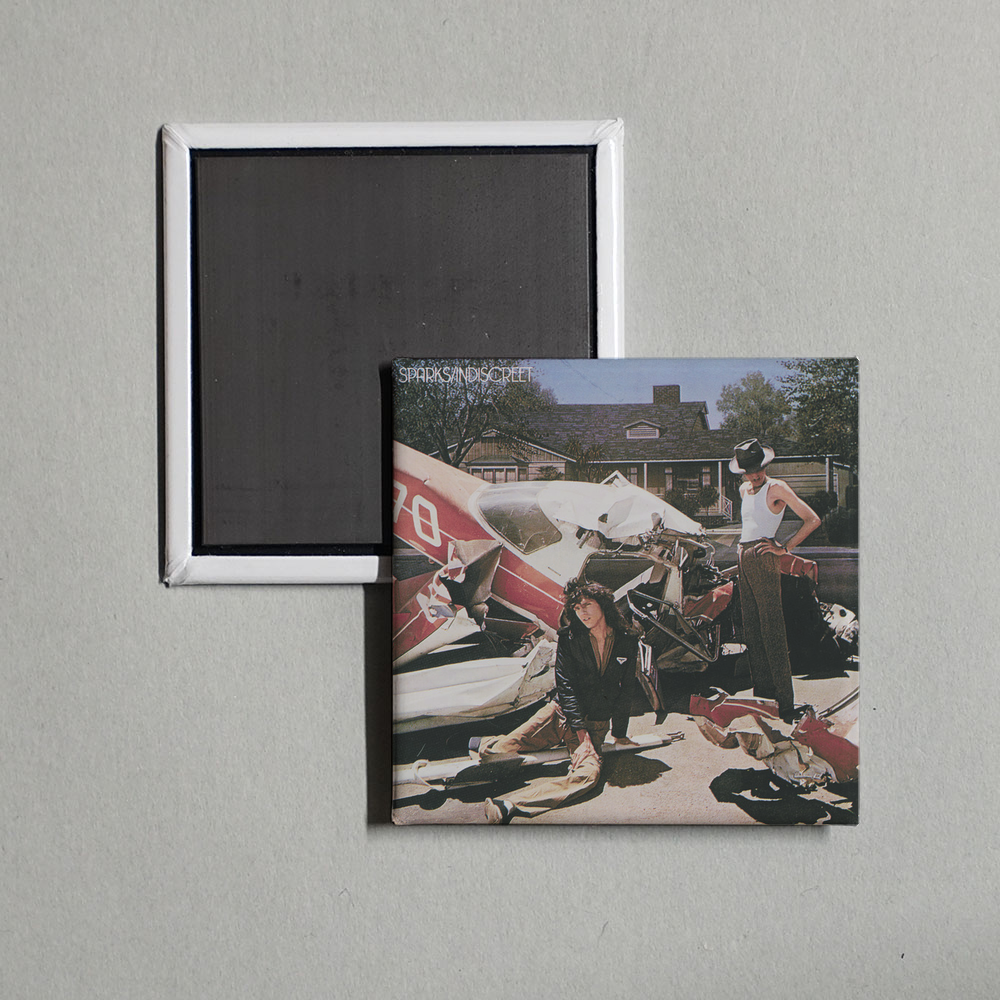 Sparks - Indiscreet Album Cover Fridge Magnet