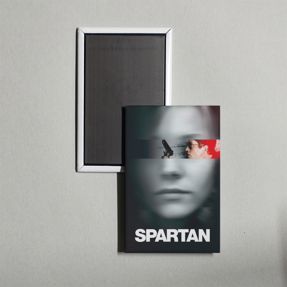 Spartan Mini Movie Fridge Magnet