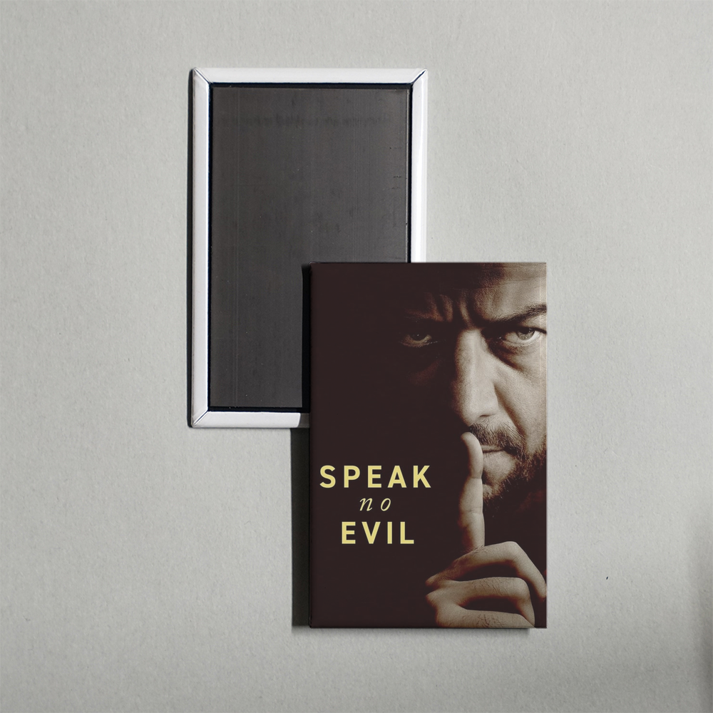 Speak No Evil Mini Movie Fridge Magnet