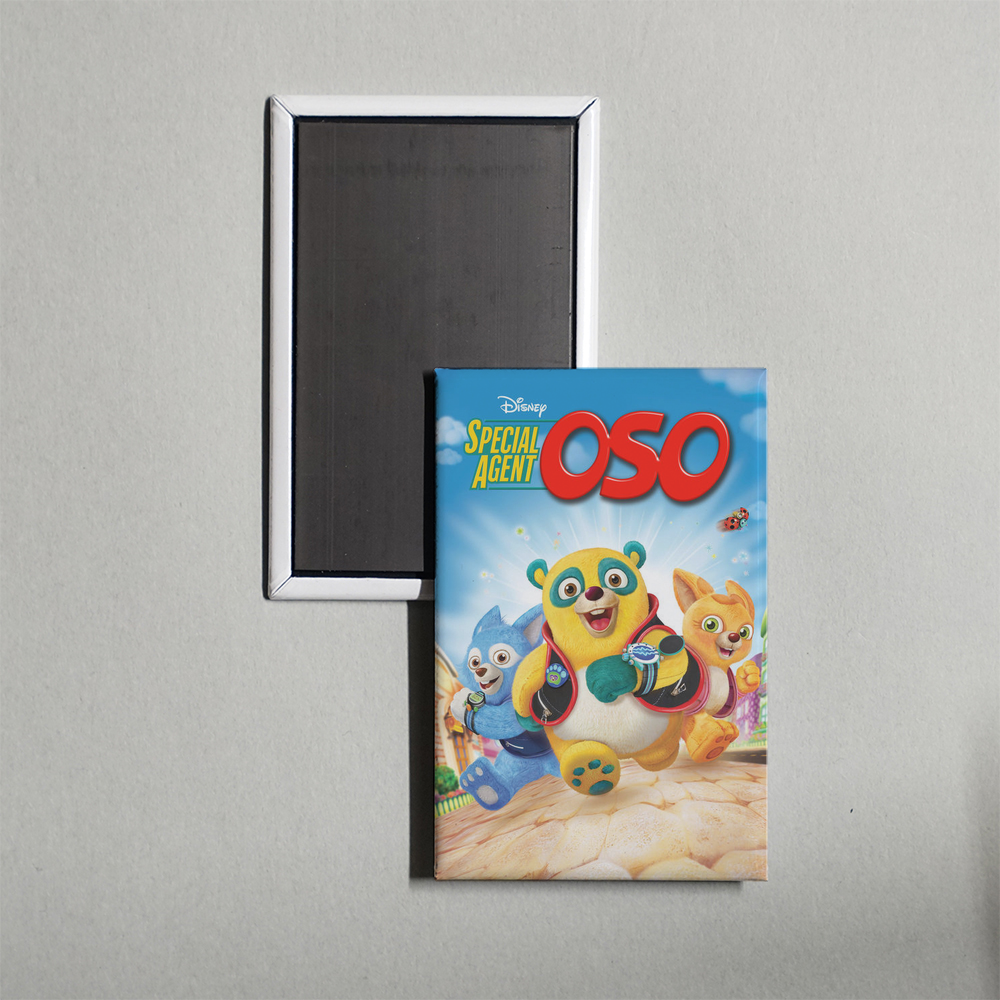 Special Agent Oso TV Show Fridge Magnet