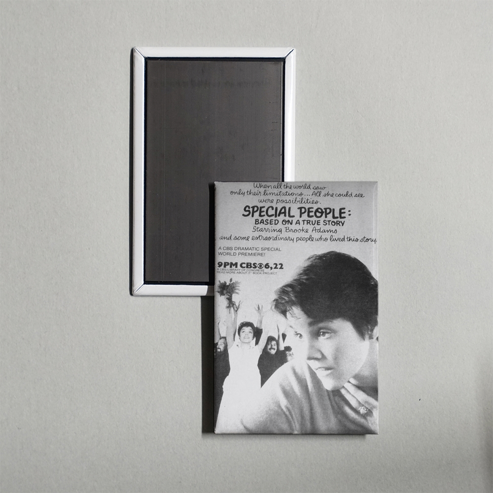 Special People Mini Movie Fridge Magnet
