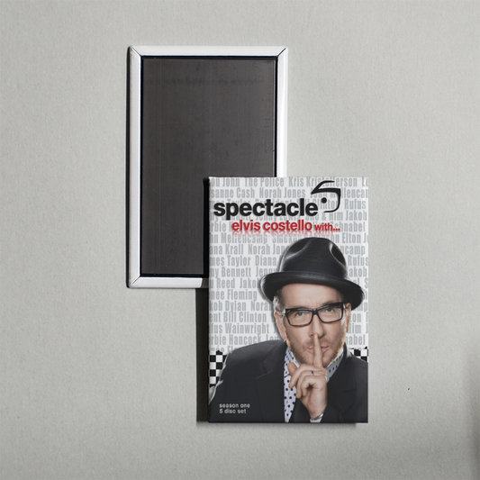 Spectacle Elvis Costello with... TV Show Fridge Magnet