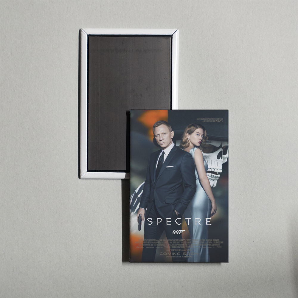 Spectre 007 A Mini Movie Fridge Magnet