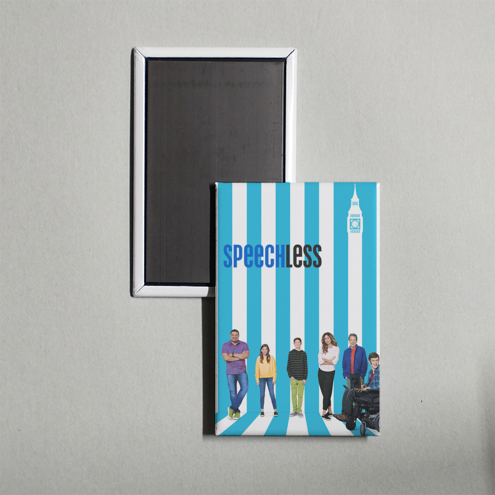 Speechless TV Show Fridge Magnet