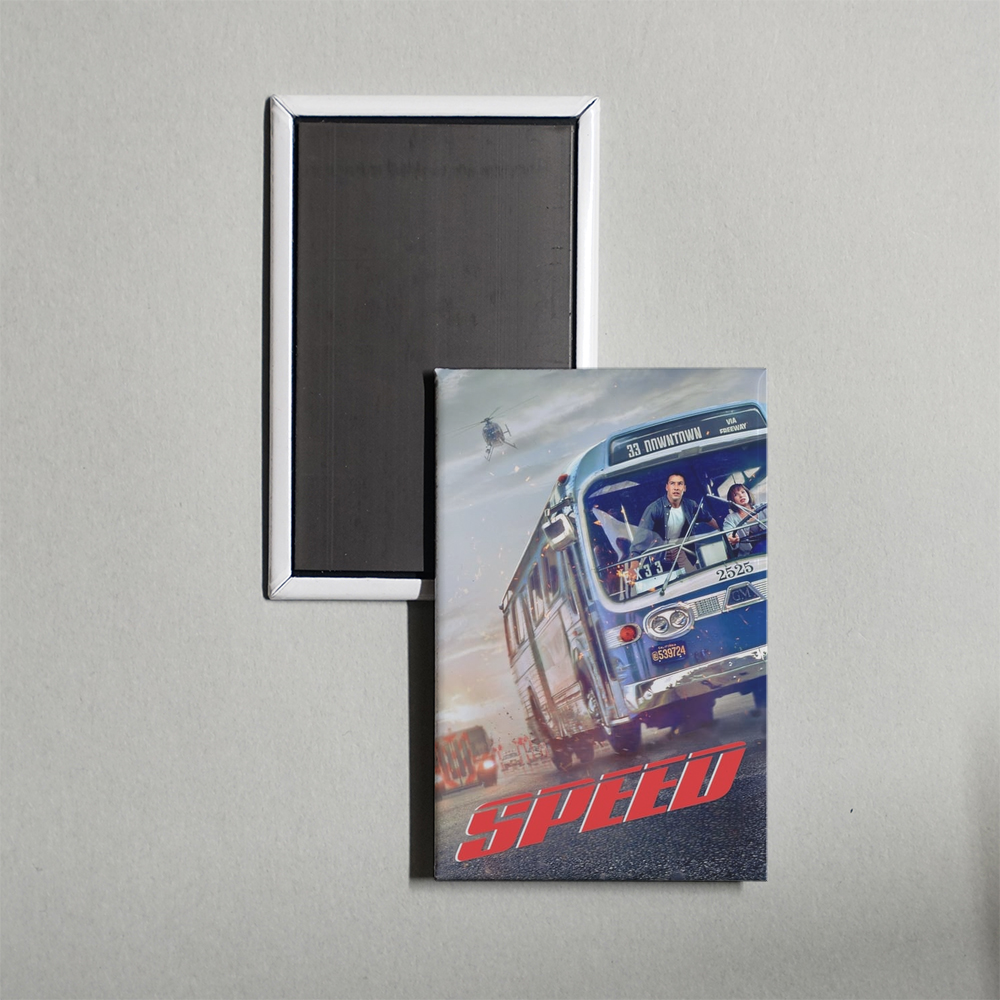 Speed Mini Movie Fridge Magnet