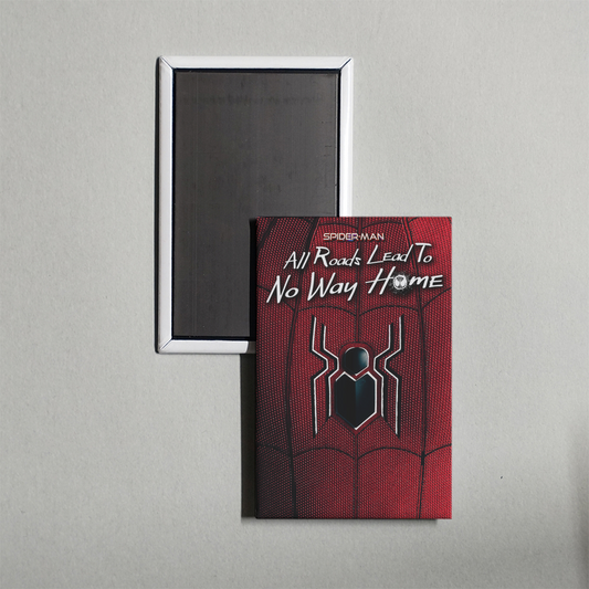 Spideran All Roads Lead to No Way Home Mini Movie Fridge Magnet
